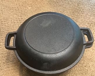 Cast Iron Pan w/Lid