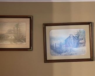 Framed Ben Hampton Prints 