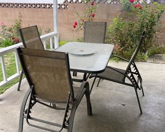 Patio Table and chairs 