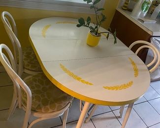 Vintage table and chairs 