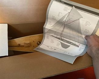Boat model. $225