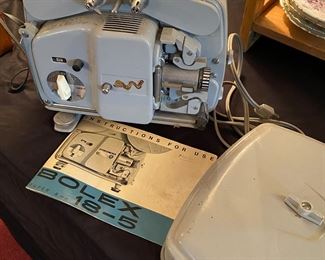 Bolex projector. $45