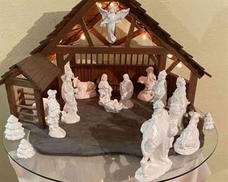Atlantic Mold Nativity Scene And Creche