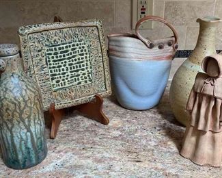 Eclectic HandCrafted Pottery Collection