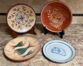 HandCrafted Plates By Diane Schwob Zubrick