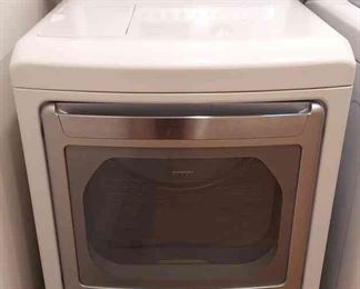 LG DLEX5170W White Electric Dryer