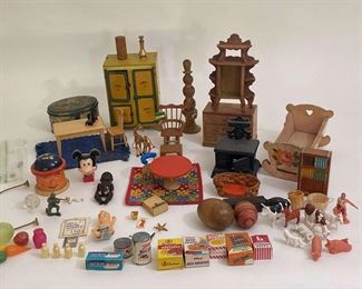 Miniature Furniture, Toys, and More