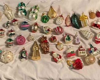 Shiny Brite Ornaments And Other Vintage And Glass Ornaments