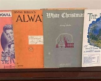 Vintage Sheet Music And More