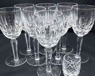 Waterford Lismore Crystal Wine Goblets
