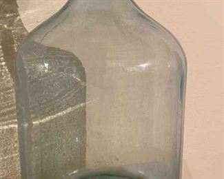 Whitall Tatum Co. 1920s Glass Carboy Bottle