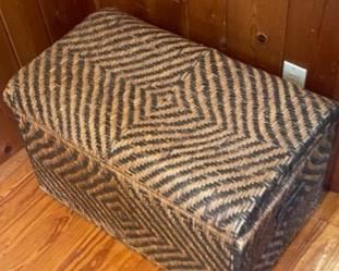 Wicker Storage Trunk