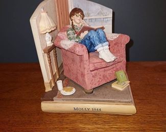 American Girl Molly Book End