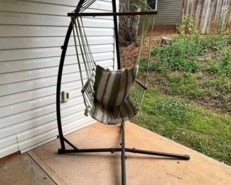 Hanging Hammock Chair and Stand