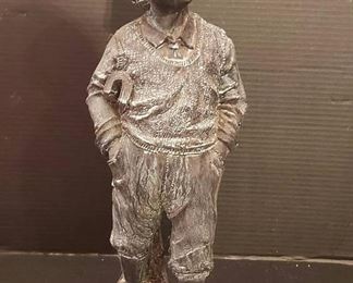 Soccer Player Statue