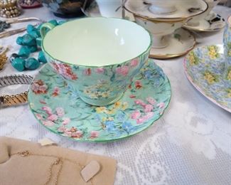 Shelley English tea cup and saucer.
