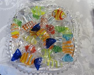 Murano glass candies.