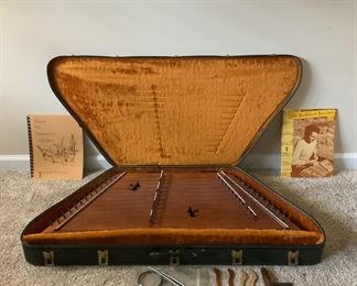Hammered Dulcimer and Music Stand