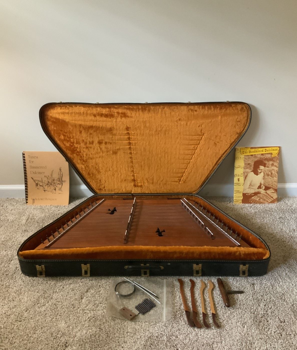 Hammered Dulcimer and Music Stand