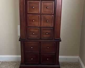 Jewelry Chest and Costume Jewelry Lot