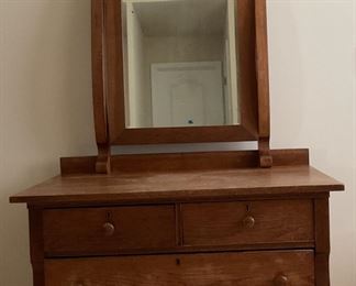 Low Dresser and Mirror