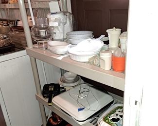 Appliances, bakeware