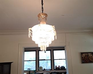 Fabulous tiered chandelier, 1930s