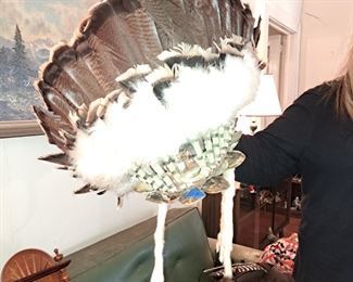 Native American war bonnet