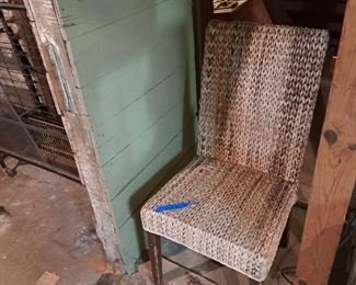 Natural fiber chair