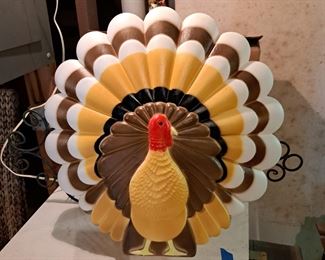 Turkey decor--never too early to get ready for holidays