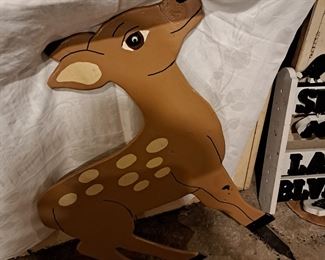 Fawn, yard decor