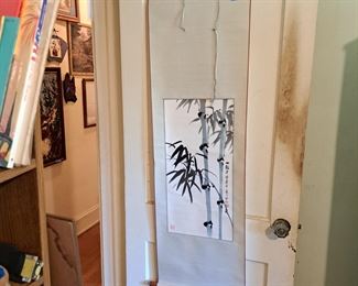Vintage Japanese scroll