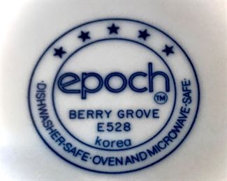 Berry Grove by Epoch Dish Set 