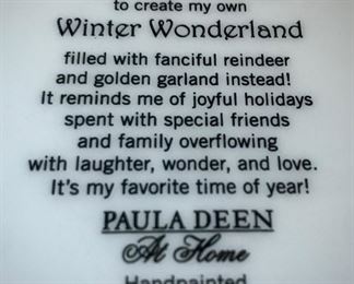 Winter Wonderland Platter by Paula Deen 