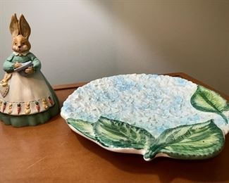 Figurine and Waccamaw Trinket Dish 