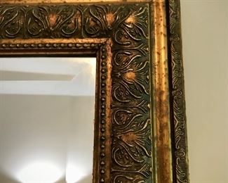 Beveled Accent Mirror Detail 