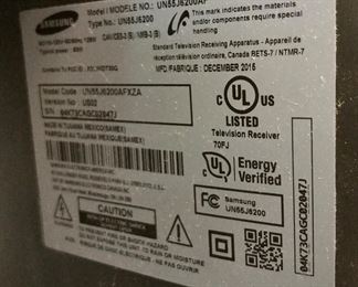 Samsung 55" Television 