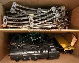 Vintage Model Train Tracks and Accessories 
