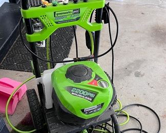 Greenforce 2200 psi pressure washer