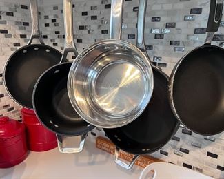 Assorted pans