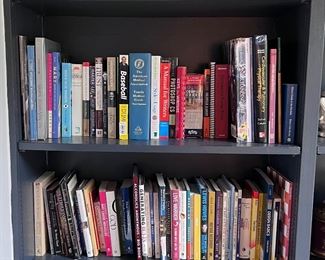 Fiction, medical, religious and educational books