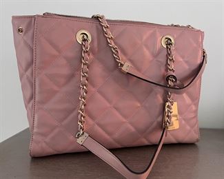 Pink leather Aldo purse