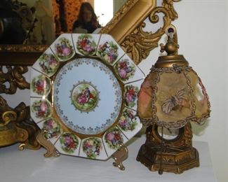 Antique Clock with shade