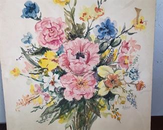 original watercolor by Virginia DeMarco
