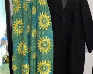 Hawaiian muu-Muu and beautiful coat