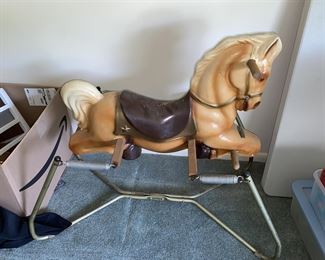 Vtg. Rocking horse 