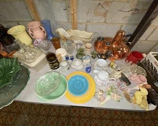 Unpacking China, glassware and more 