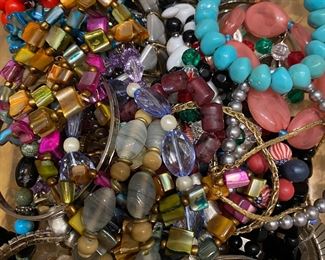 Assorted necklaces, bracelets, earrings and more!