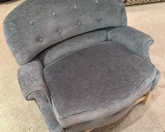 Vintage MARGE CARSON Oversized Tufted Armchair