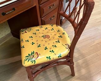 Vintage FICKS AND REED Chair with Custom Cushion